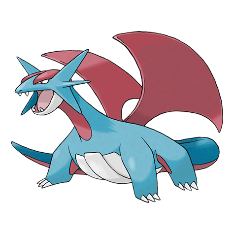 Salamence official artwork