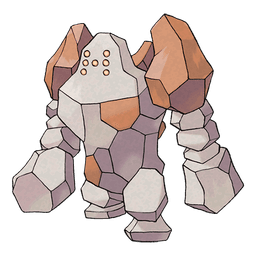Regirock artwork