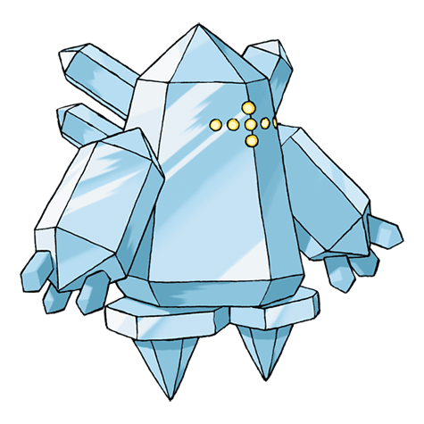 Regice official artwork