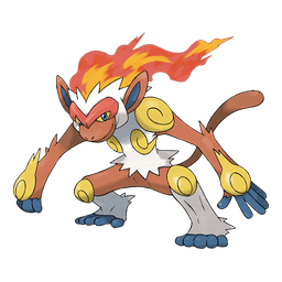 Infernape artwork