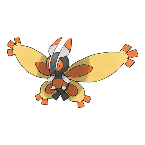 Mothim official artwork