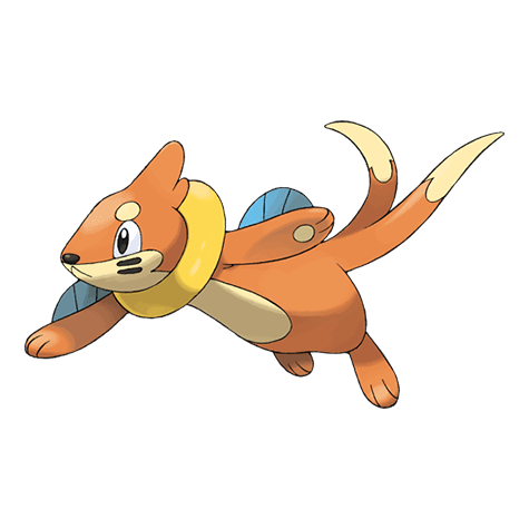Buizel official artwork
