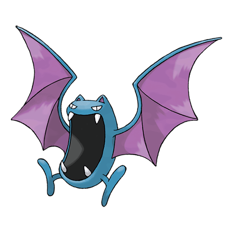 Golbat official artwork