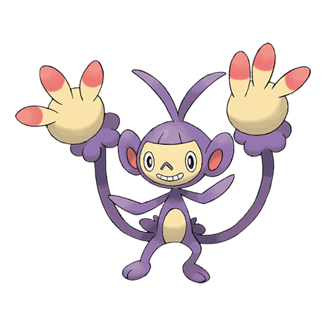 Ambipom official artwork