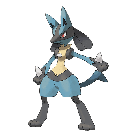 Lucario official artwork