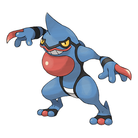 Toxicroak official artwork