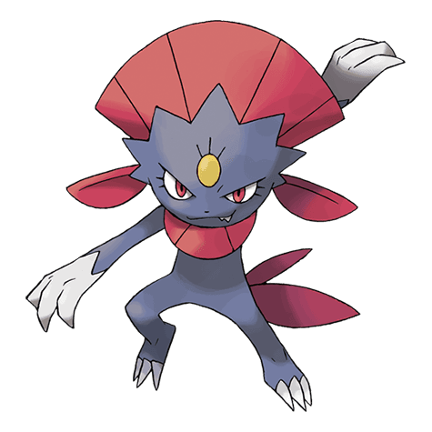 Weavile official artwork