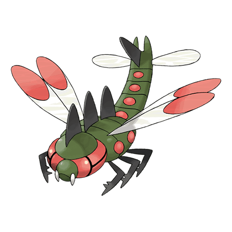 Yanmega official artwork
