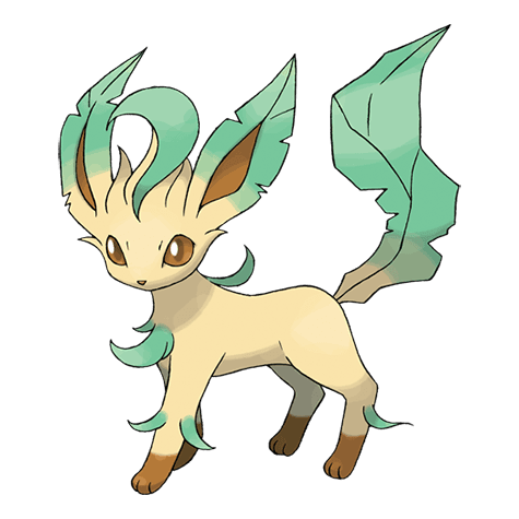 Leafeon official artwork