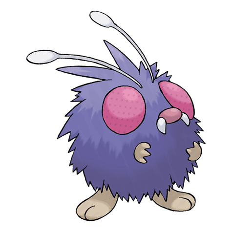 Venonat official artwork