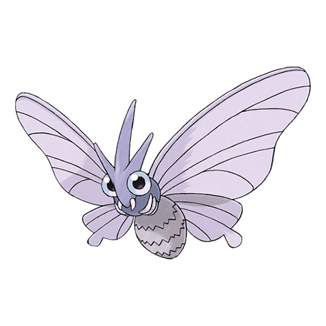 Venomoth official artwork