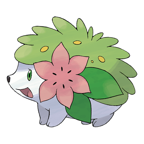 Land Shaymin official artwork