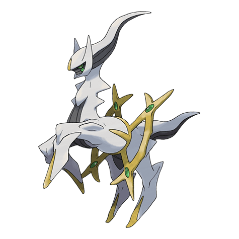 Normal Arceus official artwork