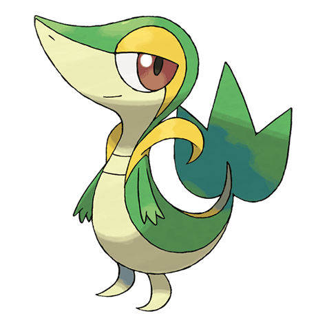 Snivy official artwork