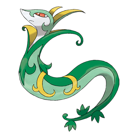 Serperior official artwork