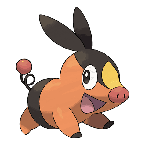 Tepig official artwork