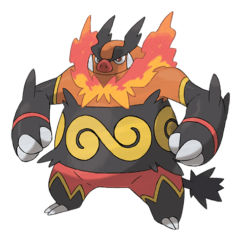 Emboar official artwork