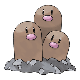 Dugtrio artwork