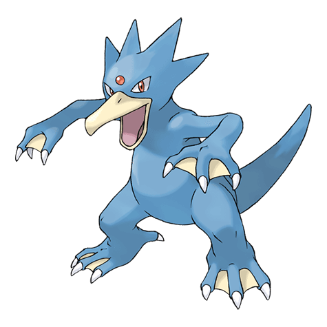 Golduck official artwork