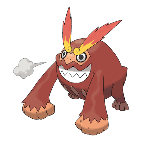 Standard Darmanitan official artwork