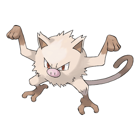 Mankey official artwork