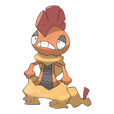 Scrafty official artwork