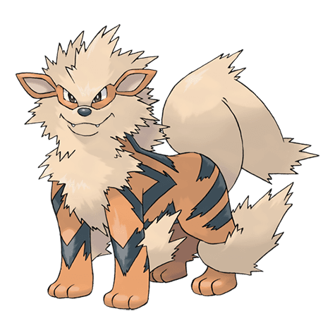 Arcanine official artwork