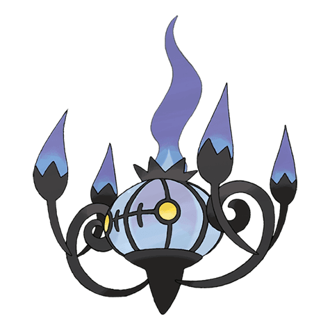 Chandelure official artwork
