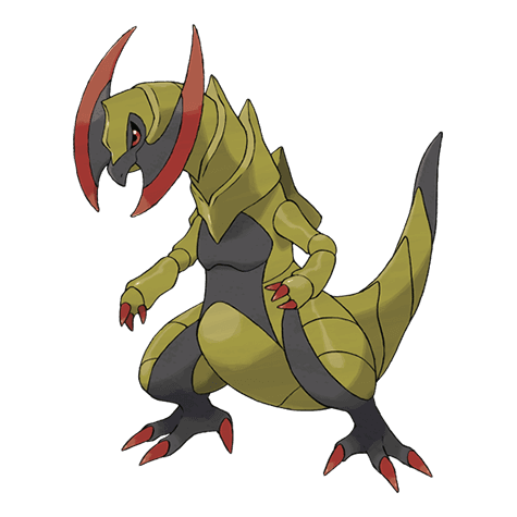 Haxorus official artwork
