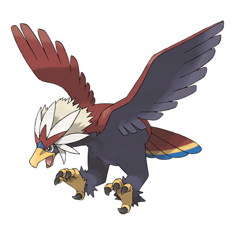 Braviary official artwork