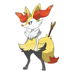 Braixen artwork
