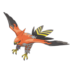 Talonflame artwork