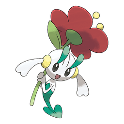 Red Floette artwork
