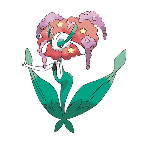 Red Florges official artwork