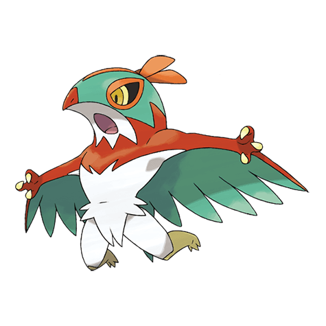 Hawlucha official artwork