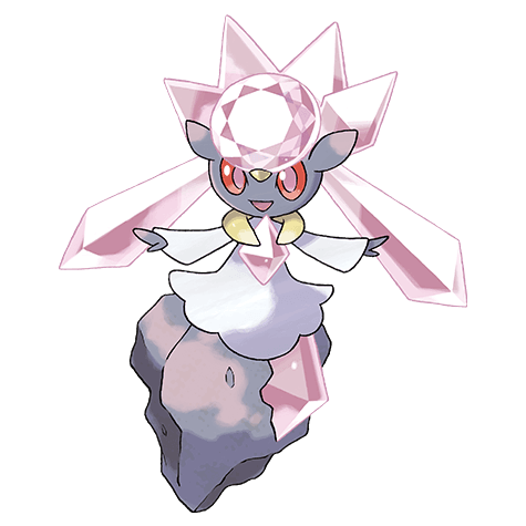 Diancie official artwork