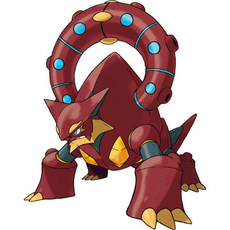 Volcanion official artwork