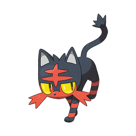 Litten official artwork