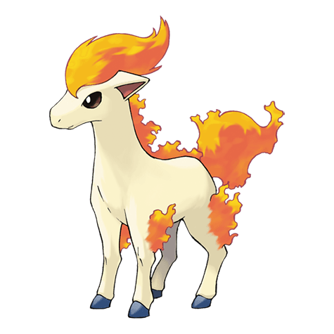 Ponyta official artwork