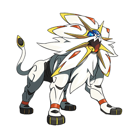 Solgaleo official artwork