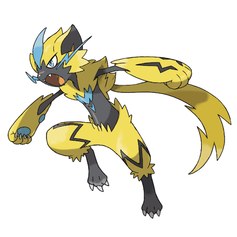 Zeraora official artwork