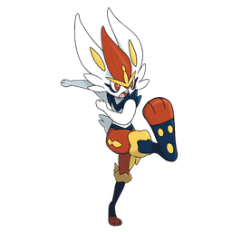 Cinderace artwork
