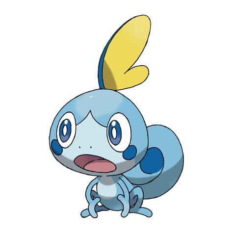 Sobble official artwork