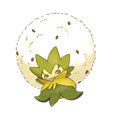 Eldegoss official artwork