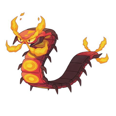 Centiskorch official artwork