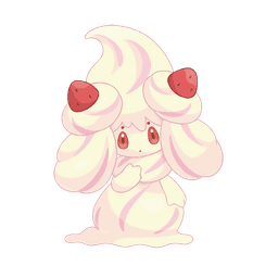 Vanilla Cream Strawberry Sweet Alcremie artwork