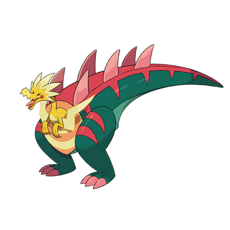 Dracozolt official artwork