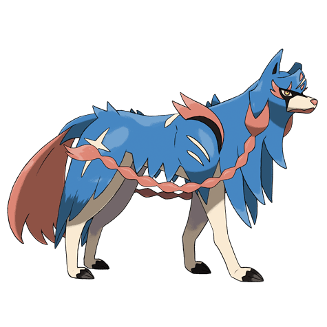 Zacian official artwork
