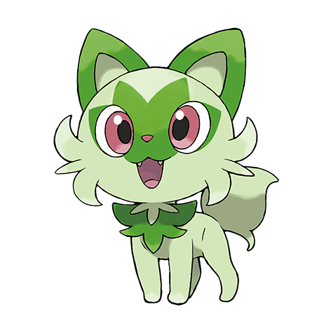 Sprigatito official artwork