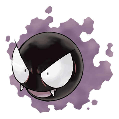 Gastly official artwork